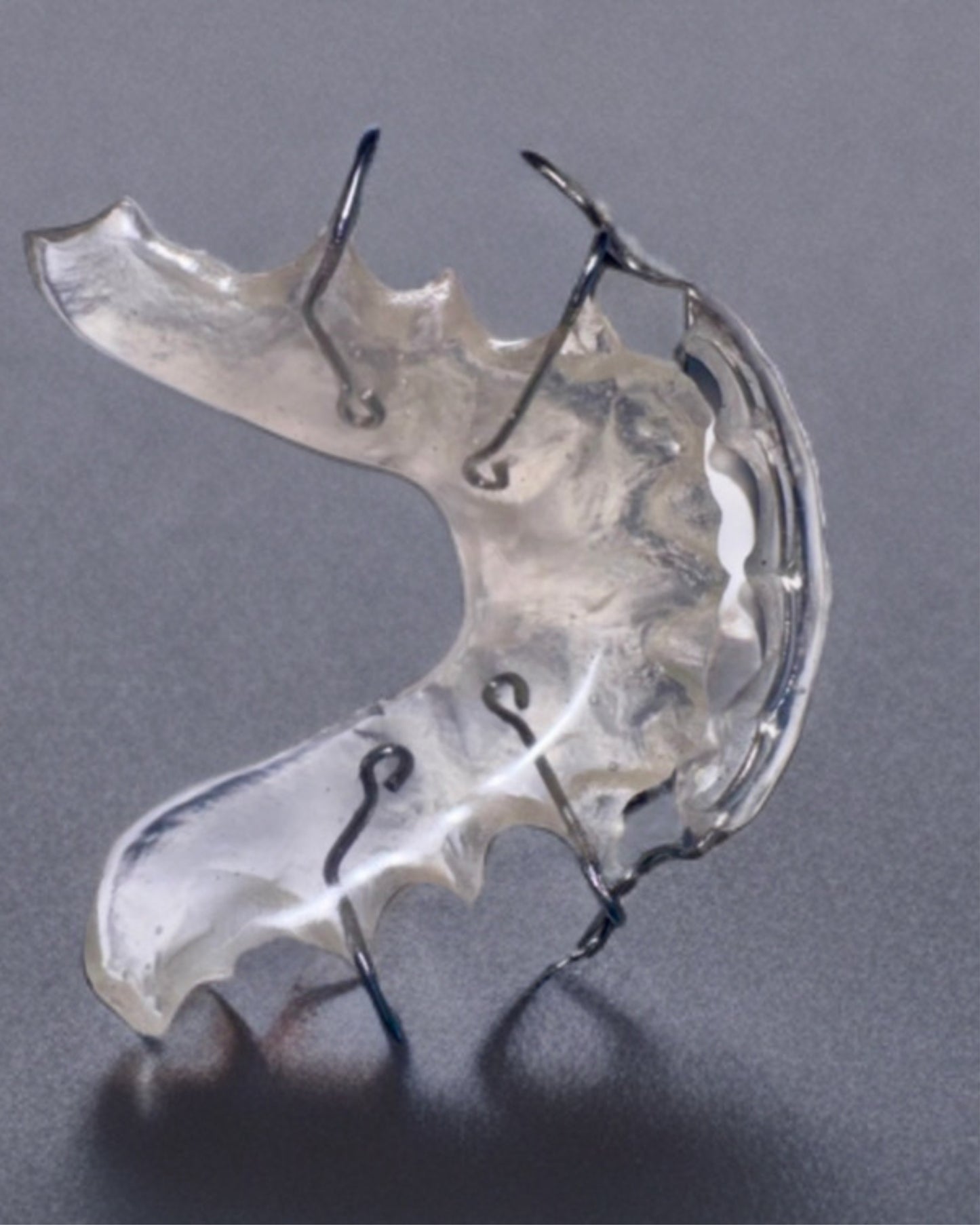 Clear Hawley retainer orthodontic