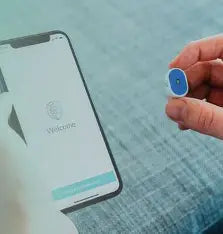 “Sleep apnea testing device with mobile app”